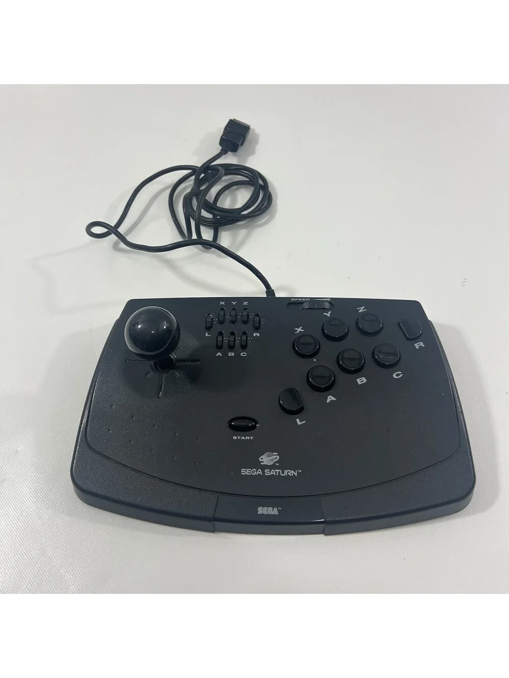 Official OEM Sega Saturn Virtua Fight Stick Arcade Controller Tested VGC